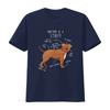 Staffordshire Terrier T Shirt Funny Dog Lover Cute English Staffy Brown Fawn Pet Mom Dad Anatomy Print Vintage Washed Homme