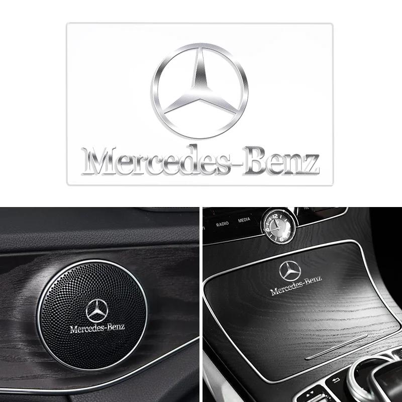 1 st Metallbilsemblem Klistermärke För Mercedes Benz W117 W176 W177 W205 204 W213 W253 W156 W218 W166 CLA GLC CLE Biltillbehör