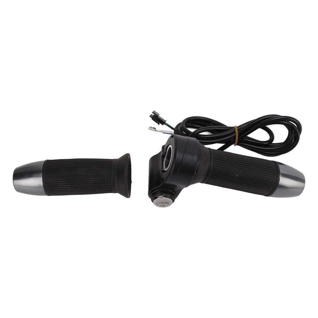 1 Pair Electric Bike Handlebar Throttle Grips Universal Twist Throttle Accelerator Grip