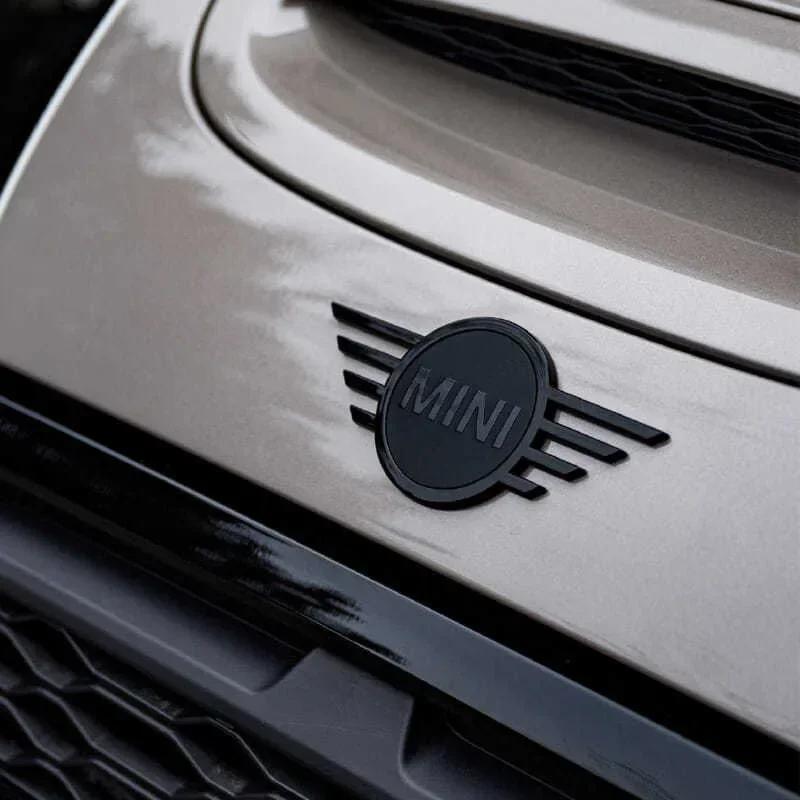 3D ABS Car Front Head Emblem Rear Sticker Logo for BMW Mini Coopers F54 F55 F56 F57 Refit Replacement Badge Exterior Accessories