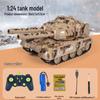 Remote Control Off-Road Armored Tank Toy with Firing Capability