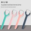 Stainless Steel Tongue Scraper for Oral Hygiene and Bad Breath Removal