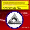 Kubisches Bornitrid-Klinge: DCGT11T308 TNMG160404 CBN Diamantwerkzeugspitze