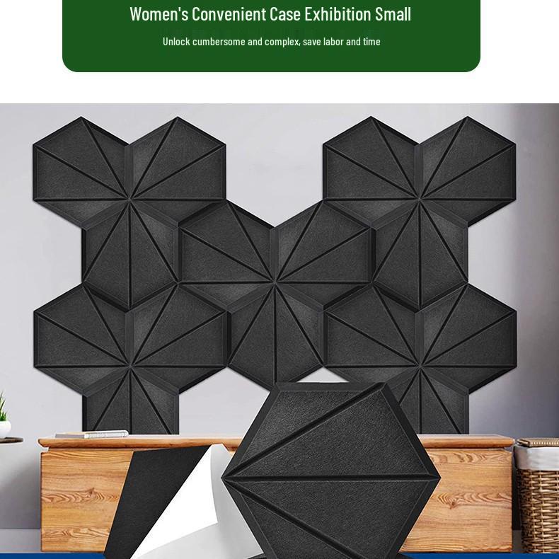 New Self-Adhesive Polyester Fiber Soundproof Panels for Music Rooms and Studios