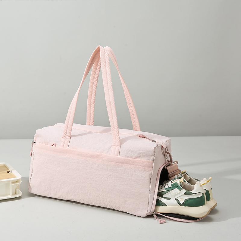 Fitness Tasche Reisetasche Große Kapazität Trainingstasche Damen Yoga Schwimmtasche mit separaten Schuhfächern