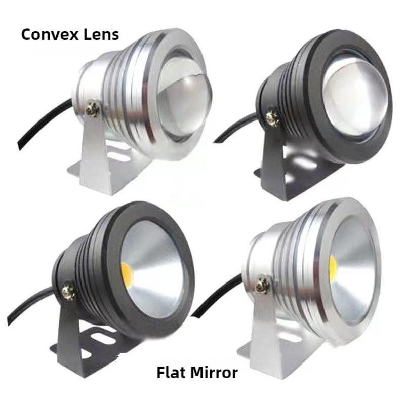 10W LED Colorful Underwater Light RGB Fountain Pool Light with Remote Control Outdoor Waterproof Landscape Light