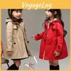 Girls Spring Autumn 310y Baby Hoodied Windbreaker Children Kids Jacket Coat Clothing Teenager Girls Overalls Outerwear Clothes