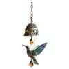 Hummingbird-inspired Wind Chime Porch Wind Chime Elegant Metal Hummingbird Wind Chime for Garden Patio Decor Vintage for Indoor