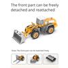 Boys Engineering Dump Truck Toy, Alloy Realistic Excavator Pull Back Truck