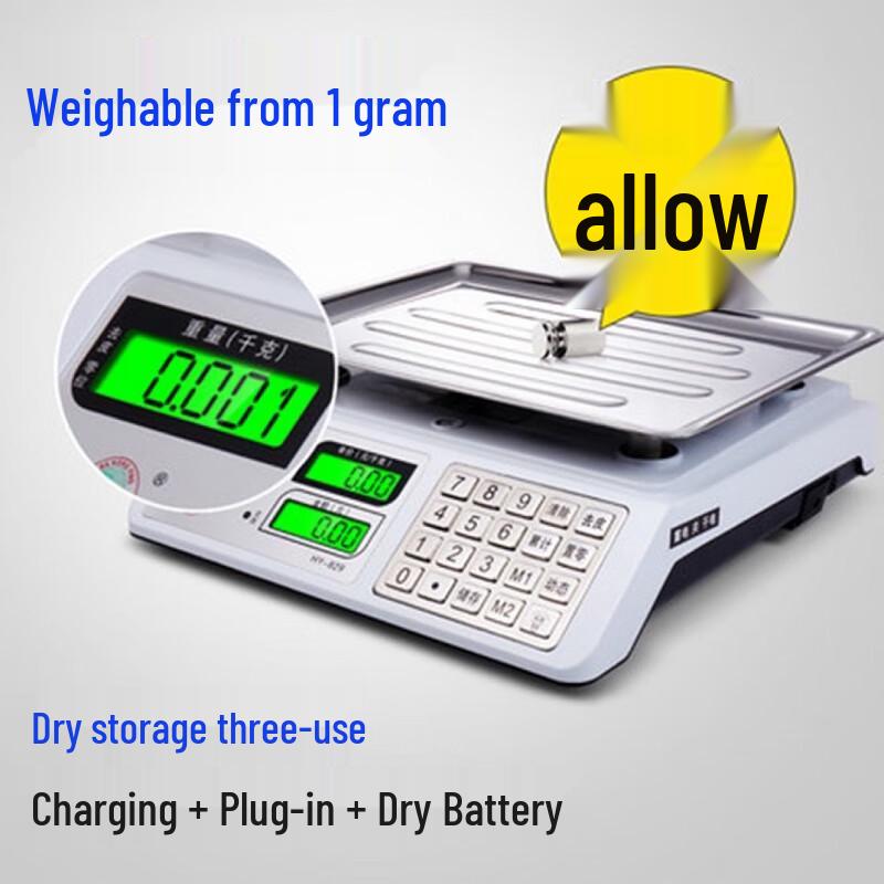 Jinmiao 30kg Commercial Electronic Bench Scale