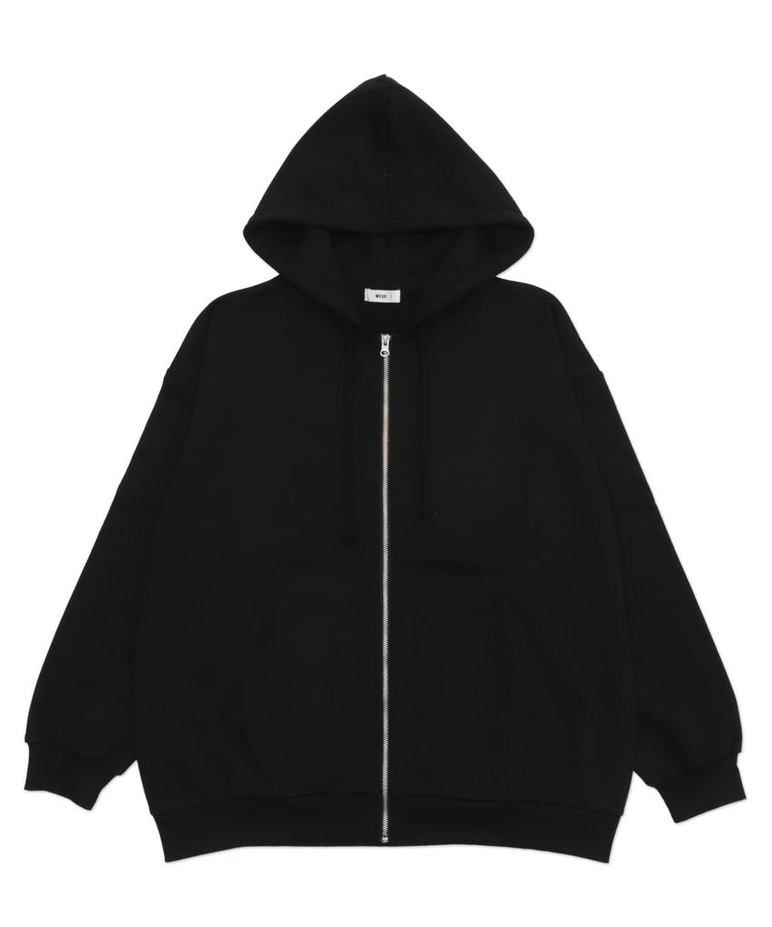 WEGO Big Zip Loose Plus Size Long for High School and Perfect for and Fall and Winter F Type Black Women's Hoodie, Fit, Sweatshirt, Sleeve, Students,