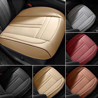 Funda Antideslizante Universal para Asiento de Coche Cobertura Completa Cuero Nappa Protector de Asiento de Coche Alfombrilla Funda Cojín para Asiento de Coche