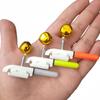 1/2Pcs Electronic Fishing Light Stick Rod Bell Luminous Fishing Float Led Usb Charge Fish Bite Alarm Tackle