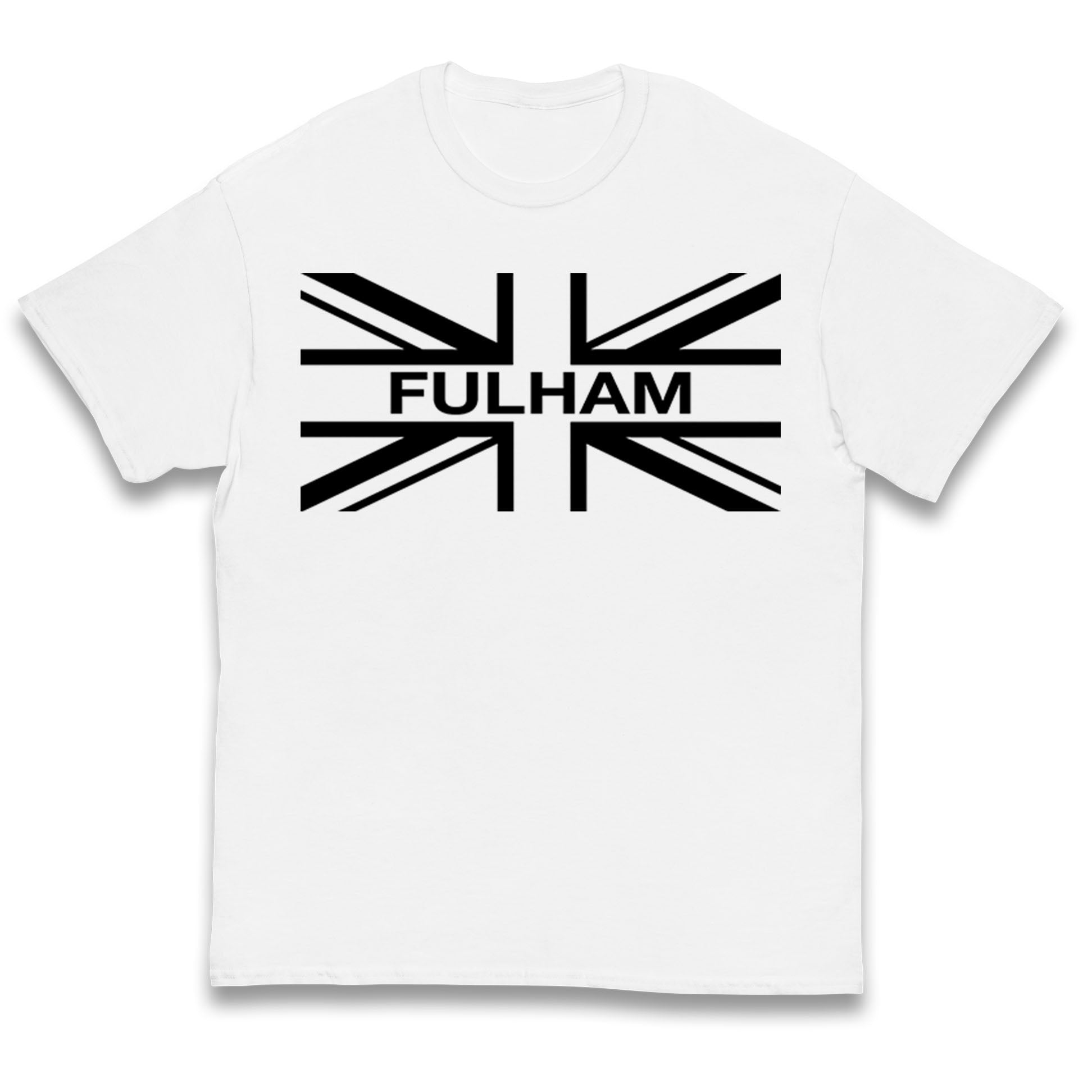 Fulham Union Jack Kids T Shirt 120