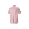 Puma All Over Print Casual Short Sleeve Polo Shirt Men Tops Deep-Pink 538971-03