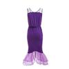 2021 Summer Mermaid Spaghetti Strap Princess Dress for Halloween Performance