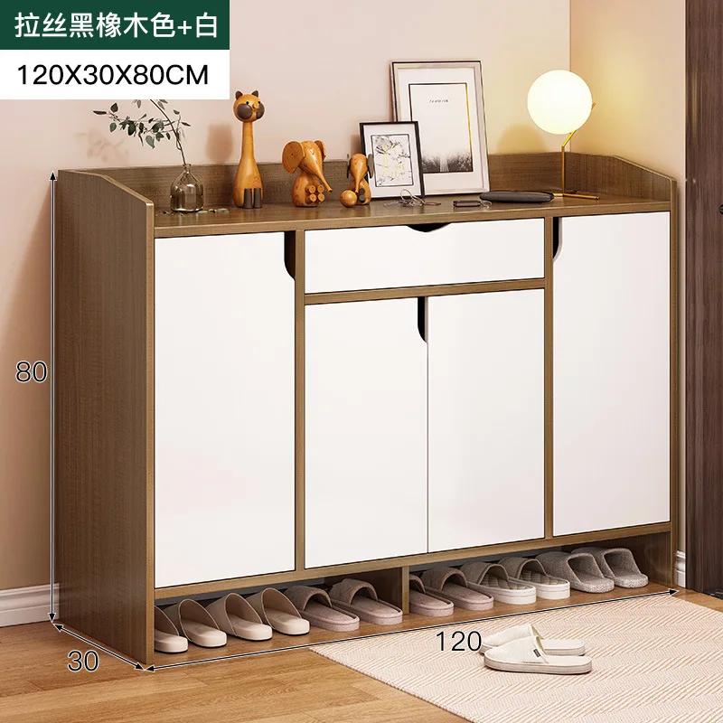Multi Layer Simple Wooden Shoe Rack Vertical Storage Organizer Cabinet Hallway Shoe Rack Minimalist Armario Zapatero Furniture