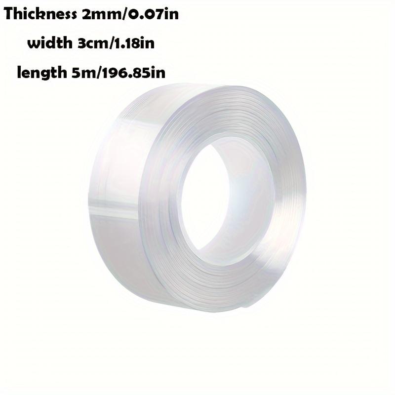 1PC Transparent Nano Tape - Reusable Washable Double-Sided Adhesive | Removable Universal Glue