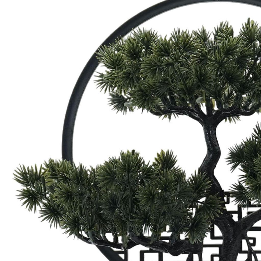 Artificial Bonsai Plant, Decoration Made of PP, No Light Required, Suitable for Office,