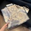 New silk scarf women's fashion versatile high-end small square scarf Korean version neck protection scarf spring and autumn retro scarf binding bag