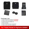 for Tesla New Model 3 Highland 2024 2025 Console Armrest Storage Organizer Interior Storage Box  Interior  Accessorie