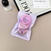5Pcs/set Candy Elastic Hair Bands Korean Accessories for Girls Hair Ties Frosted Spiral Cord Rubber Rope Stretch Headwear