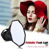 PULUZ Universal 20cm Foldable Octagon Speedlight Soft Box Flash Light Diffuser