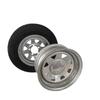 Steel Wheel Hub for Yacht or Ship Trailer Frame - Fits 185R14 & 165R13 Tire Sizes