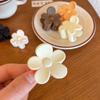 Pumpkin Hairpin Small Hair Claw Korean Style Hair Clip Girls Hairpin High Ponytail Fixed Clip
