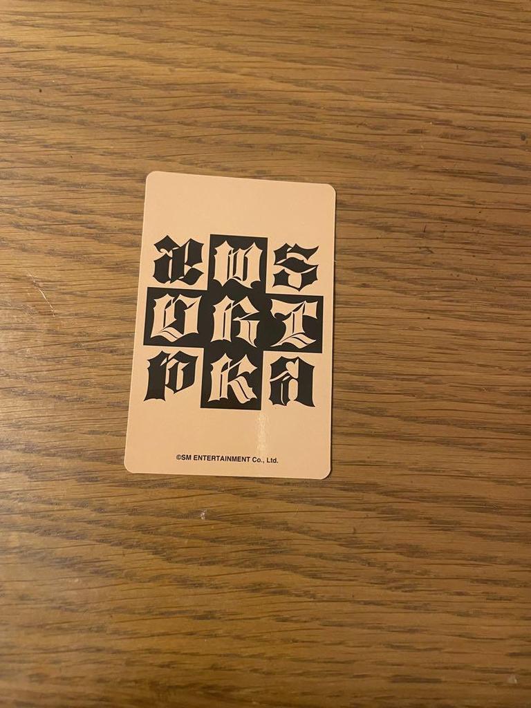 [USED] aespa Karina trading card