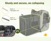 Pecute Pet Carrier Backpack for and Perfect for Hospital and Disaster Gray Cats, Dogs, Cats, Breathable, Expandable, 2-Way Bag, Foldable, Outings,