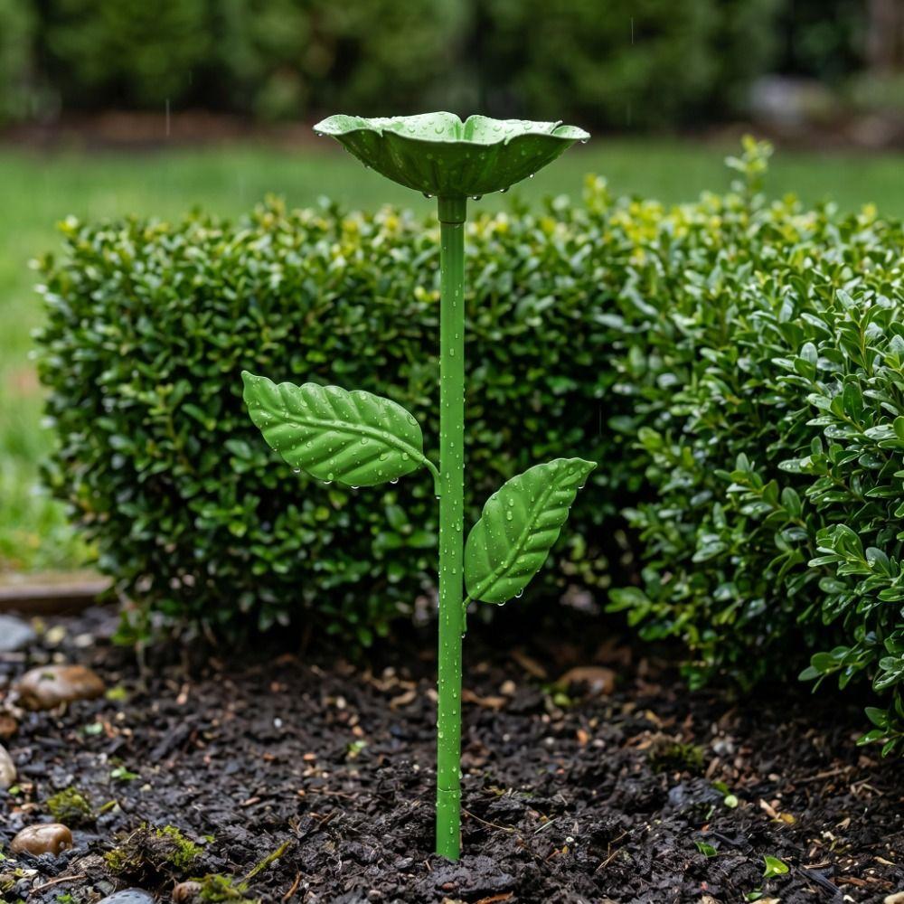 Garden Stake Bee Butterfly Water Dispenser Outdoor Bee Watering Station Insect Drinking Cup Farm