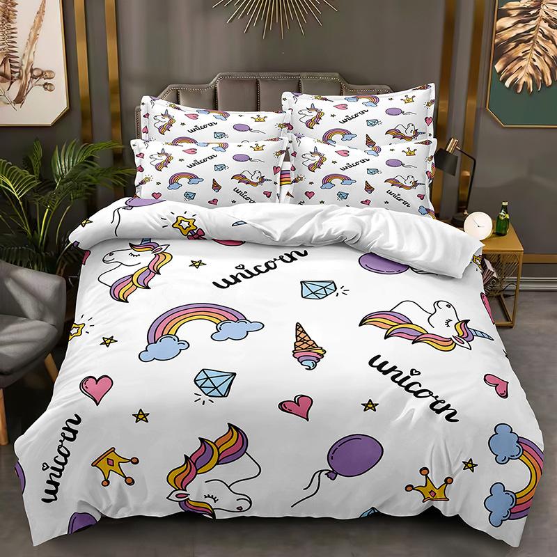 Fashion technology,3D Digital Printed Bedding, Duvet Covers, Pillowcases