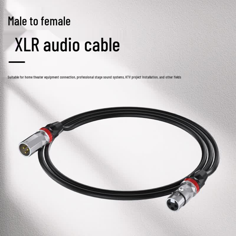 AIENKIS Professional 3.5mm To XLR & XLR Extension Audio Cables