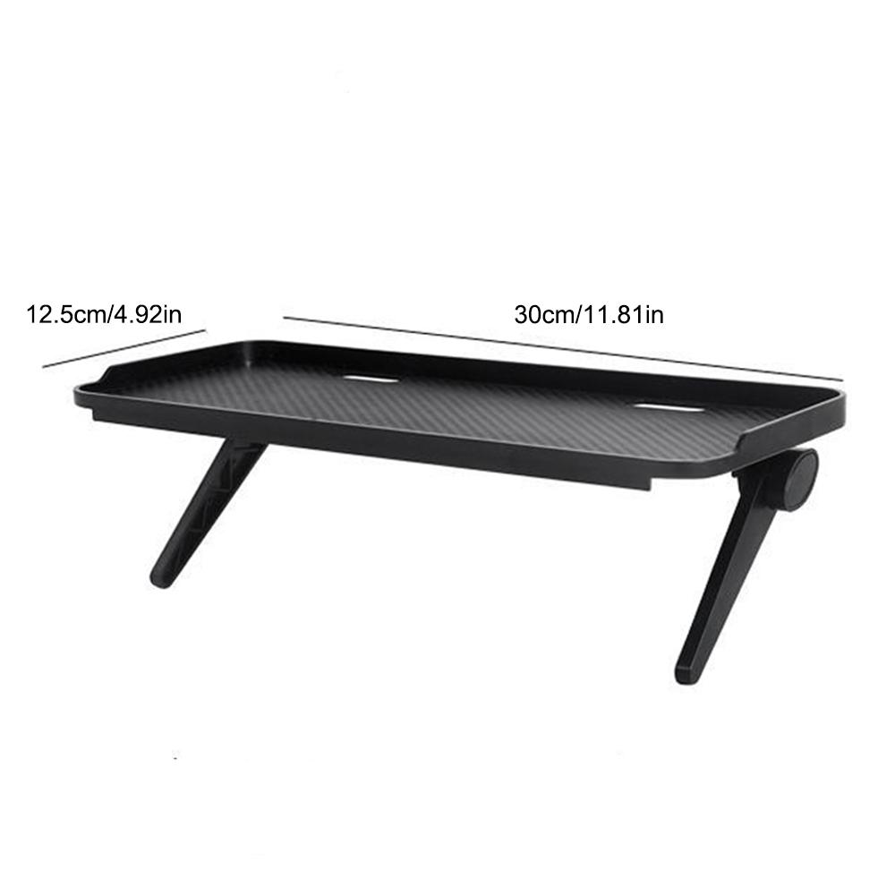 Adjustable TV Screen Top Shelf Computer Monitor Desktop Display Stand Storage Rack TV Media Box Holder Home Office Organizer
