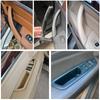 LHD RHD 4-teiliges Set Türfensterschalterblende Armlehnen-Zuziehgriffabdeckung Zierleiste Für BMW X5 X6 E70 E71 E72 2007-2014
