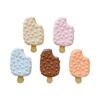 Aimants de réfrigérateur design crème glacée aux fruits mignons Autocollant magnétique à forte adhérence pour surfaces métalliques Décorations de cuisine pour la maison
