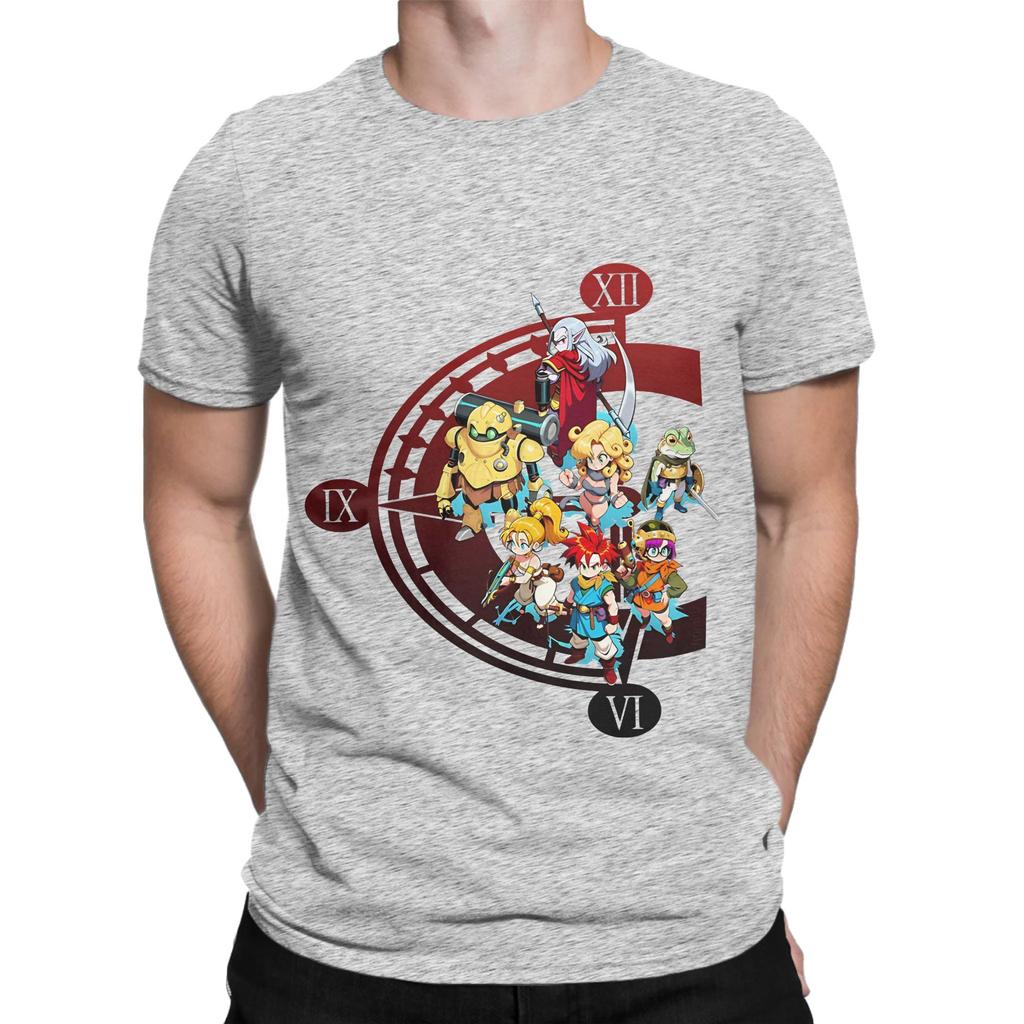 Chrono Trigger Tribute Funny Graphic 100 Cotton Tshirt Chrono Trigger Tees Tops For Unisex