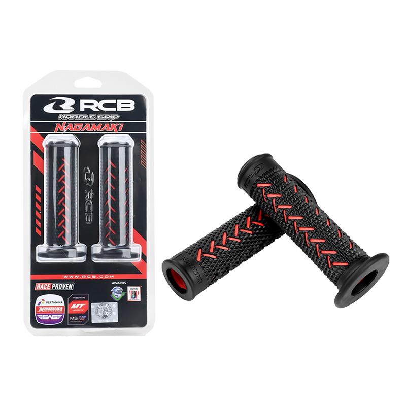 Universal Rubber Handle Grip For Installation The One On The Right Is Bigger The One On The Left Is Smaller красный