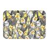 Cute Cartoon Chick Floor Mat - Fun and Colorful Design for Home Entrances, Perfect for Kids' Rooms and Farmhouse Décor