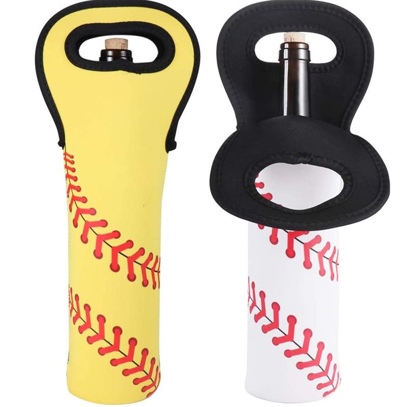 Wine Bottle Covers Bag Carry Drink Wine Beer Insulated Neoprene Bag Tote Carrier Cooler Case For Birthday Parties
