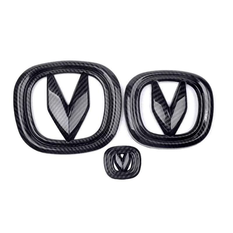 For Changan UNI-T UNIT Accessories 2020 2022 2023 Car Steering Wheel Logo Front Rear Logo Sticker Decor Cover Trim Anti Scratch