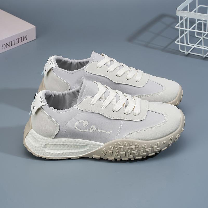 Women's Summer New Canvas Breathable Fashion Thick Bottom Versatile Lace-up Leisure Sports