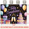 Party Backdrop Party Theme Photo Booth Background Front Door Decor