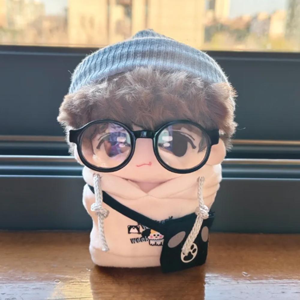 Cool Street Style Outfit for 10cm Kpop Idol Star Doll Clothes Hat Cotton Doll Dress Up Set Kawaii Clothing Set DIY Accessories