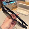 Emmanuel glasses plate sunglasses new jack big face thin, sunglasses UV protection glasses myopia lenses