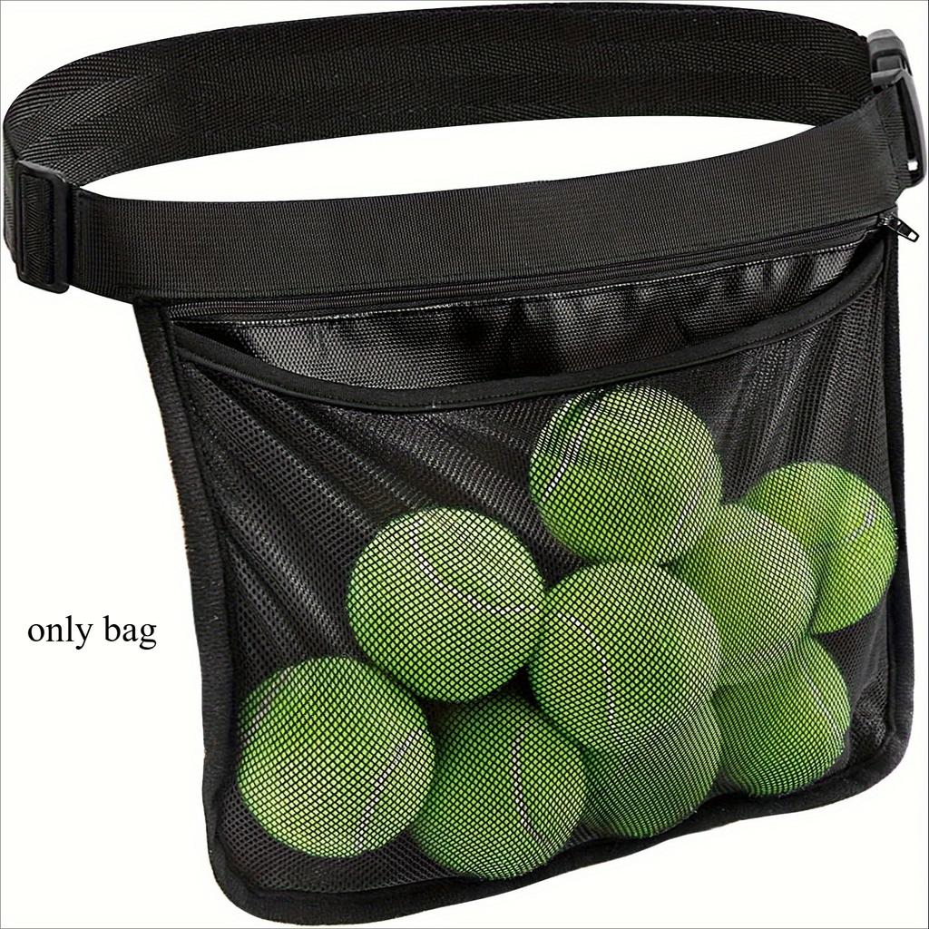 Tennis-Tasche Aufbewahrungstasche, Tragbare Sport-Hüfttasche, Tennisball-Sammler-Tasche, Sport-Aufbewahrungstasche