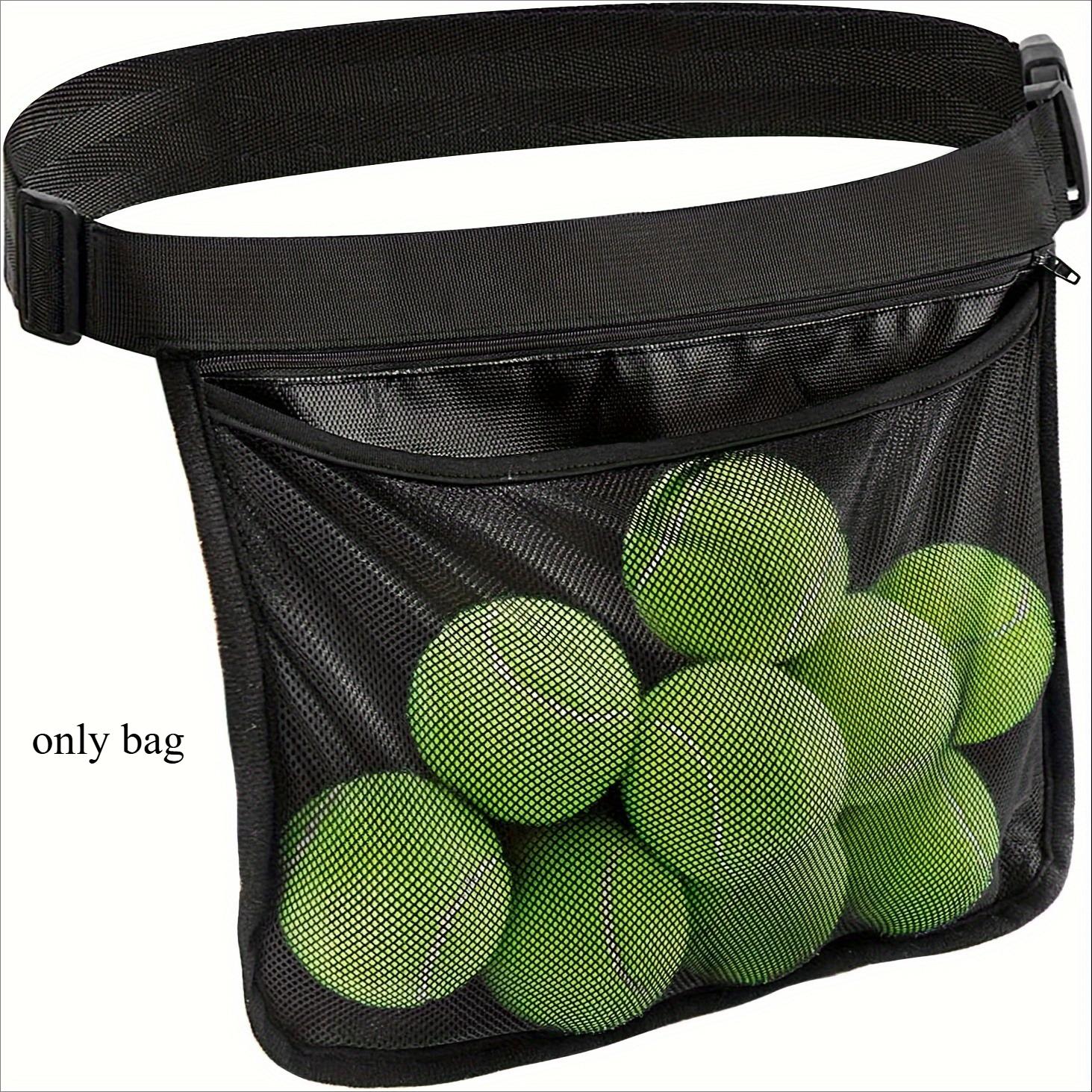 Tennis Bag Storage Pouch, Portable Sports Waist Bag, Tennis Ball Collector Bag, Sports Storage Pouch