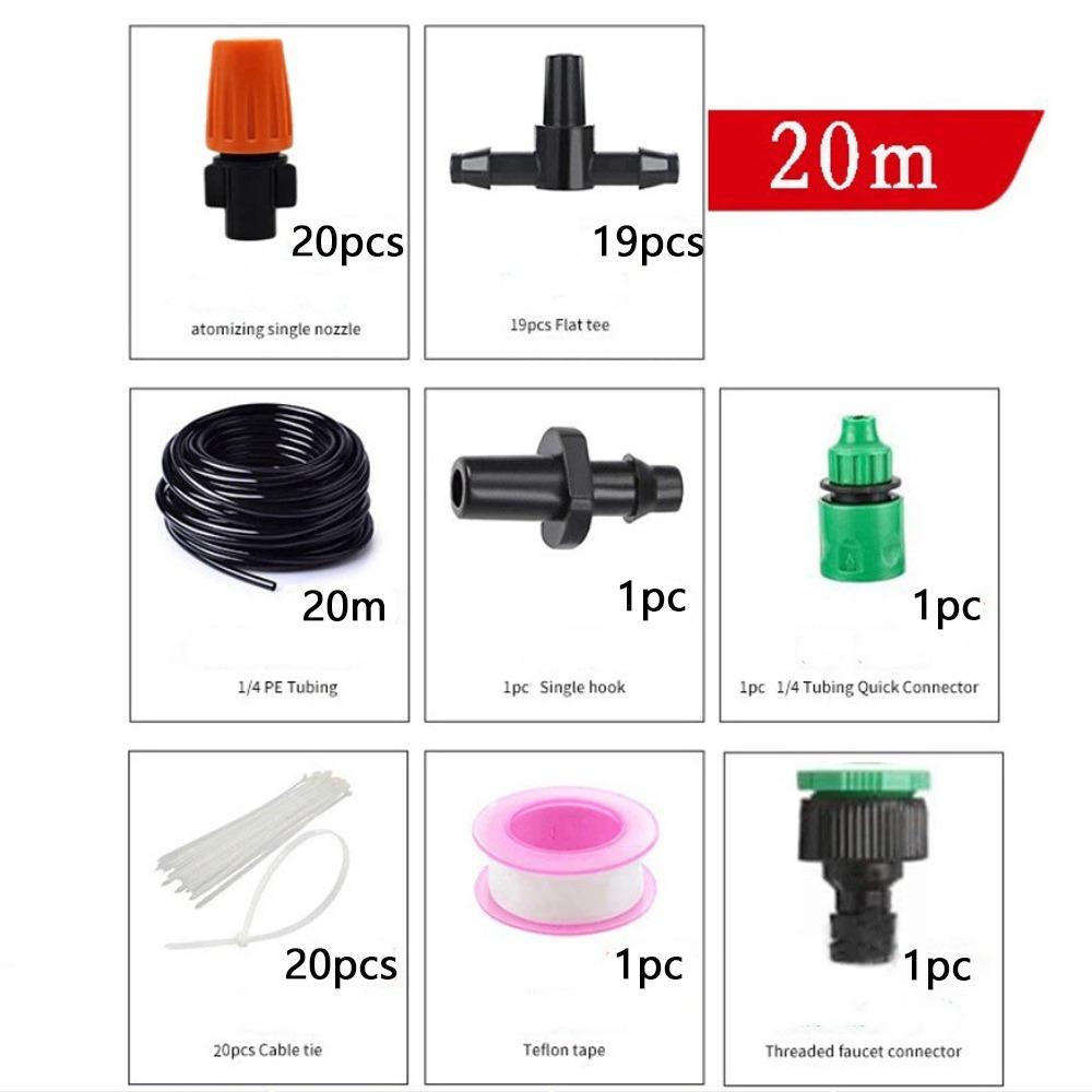 5-30M Drip Irrigation System Fog Nozzles Spray Misting System Micro Irrigation Sprayer  Summer