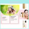 Elegant Perfume Long Lasting Portable Fragrance With Fresh Bergamot And Rose Scent